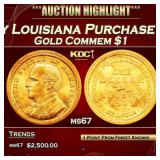 IC 1903 McKinley Louisiana Purchase Gold Commem Do