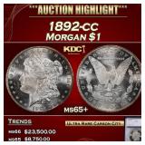 1892-cc Morgan Dollar $1 ms65+ SEGS