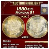 1880-cc Morgan Dollar $1 ms66+ SEGS