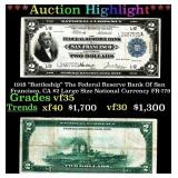 1918 "Battleship" The Federal Reserve Bank Of San