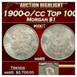 1900-o/cc Top 100 Morgan Dollar $1 ms65 SEGS