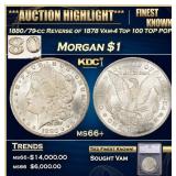 1880/79-cc Reverse of 1878 Vam-4 Top 100 Morgan Do