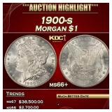 IC 1900-s Morgan Dollar $1 ms66+ SEGS