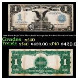 1899 "Black Eagle" Date Above Serial $1 large size