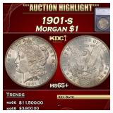 1901-s Morgan Dollar $1 ms65+ SEGS