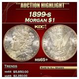 1899-s Morgan Dollar $1 ms65+ SEGS