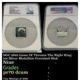 NGC NGC 2022 Game Of Thrones The Night King  1oz S