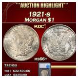 1921-s Morgan Dollar $1 ms66+ SEGS