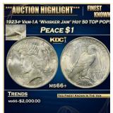 1923-p Peace Dollar Vam-1A 