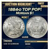 1884-o Morgan Dollar TOP POP! $1 ms68 SEGS