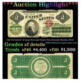 1862 "Greenback" $2 Large Size Legal Tender Note A