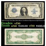 1923 $1 large size Blue Seal Silver Certificate Gr