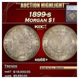 1899-s Morgan Dollar $1 ms66+ SEGS