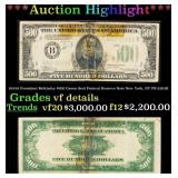 1934A President McKinley $500 Green Seal Federal R