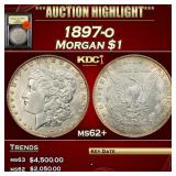 1897-o Morgan Dollar $1 Select Unc USCG