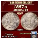 1887-o Morgan Dollar $1 ms65 SEGS