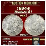 1884-s Morgan Dollar $1 Select Unc USCG