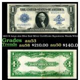 1923 $1 large size Blue Seal Silver Certificate Gr
