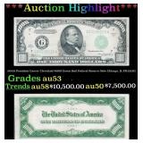 1934A President Grover Cleveland $1000 Green Seal
