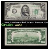 1934C $50 Green Seal Federal Reserve Note Grades S