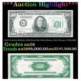 1934A President McKinley $500 Green Seal Federal R