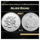 2023 Disney Mickey & Donald 1 oz .999 Silver $2 Ni