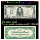 1934A President Grover Cleveland $1000 Green Seal