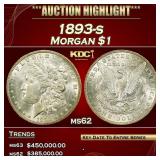 IC 1893-s Morgan Dollar $1 Select Unc USCG