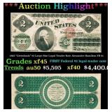 1862 "Greenback" $2 Large Size Legal Tender Note A