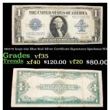 1923 $1 large size Blue Seal Silver Certificate Gr