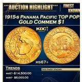 IC 1915-s Panama Pacific Gold Commem Dollar TOP PO