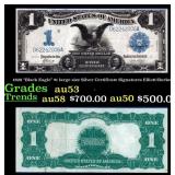 1899 "Black Eagle" $1 large size Silver Certificat