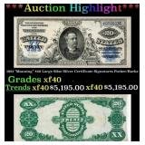 1891 "Manning" $20 Large Silze Silver Certificate