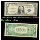**Star Note** 1935G $1 Blue Seal Silver Certificat