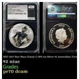 NGC NGC 2017 Star Wars Classic C-3P0 1oz Silver $2