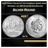 2022 Disney Pirates of the Caribbean: Queen Anne