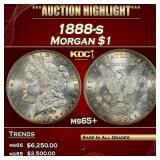 1888-s Morgan Dollar $1 ms65+ SEGS