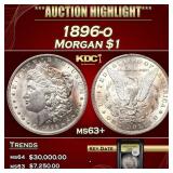 YC 1896-o Morgan Dollar $1 Select+ Unc USCG