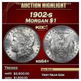 1902-s Morgan Dollar 1 ms64+ SEGS