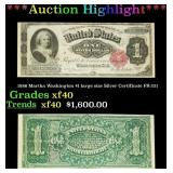 1886 Martha Washington $1 large size Silver Certif
