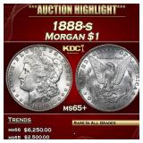 1888-s Morgan Dollar 1 ms65+ SEGS