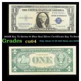 1935H Key To Series $1 Blue Seal Silver Certificat
