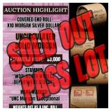 *EXCLUSIVE* x10 Morgan Covered End Roll! Marked "U