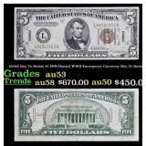 1934A Key To Series $5 FRN Hawaii WWII Emergency C