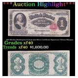 1891 Martha Washington $1 large size Silver Certif