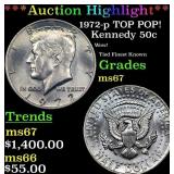 ***Auction Highlight*** 1972-p Kennedy Half Dollar