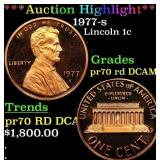 ***Auction Highlight*** 1977-s Proof Lincoln Cent