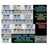 *Highlight* Complete 1999 - 2008 SILVER Quarter PC