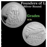 Founders of Liberty 1 oz Silver Round - James Madi