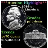 ***Auction Highlight*** 1976-s Proof Lincoln Cent